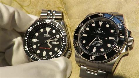 rolex vs seiko submariner